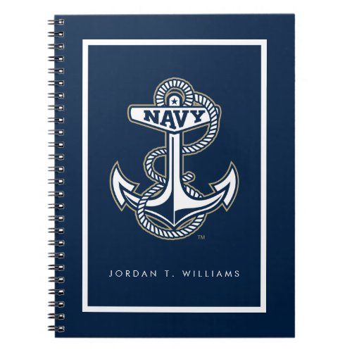 Naval Academy Anchor Notebook