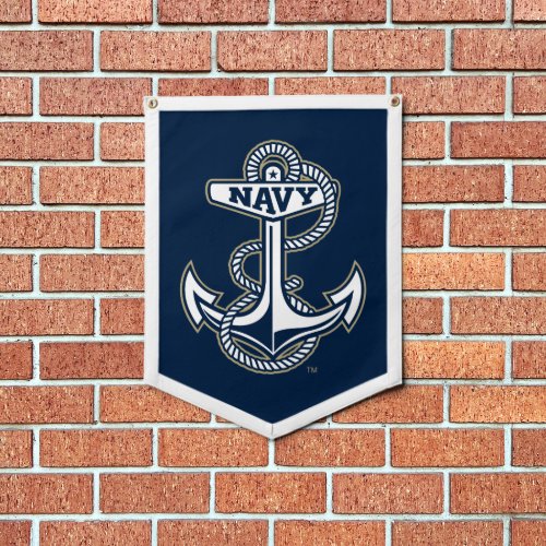 Naval Academy Anchor Pennant