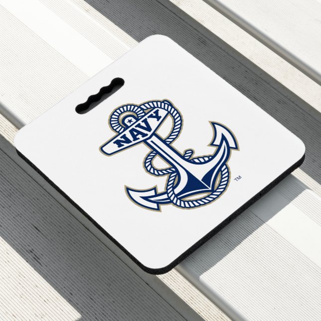 Naval Academy Anchor Seat Cushion (In Situ)