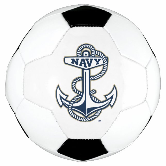 Naval Academy Anchor Soccer Ball (Front)