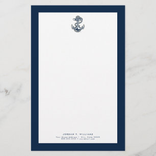 Naval Academy Anchor Stationery