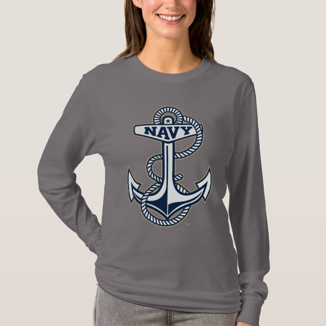 Naval Academy Anchor T-Shirt (Front)