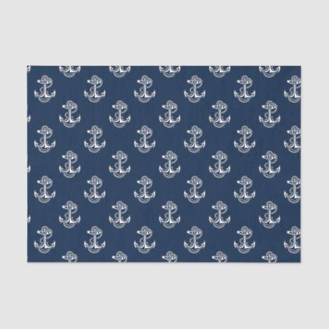 Naval Academy Anchor Tissue Paper (Front)