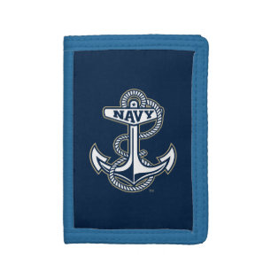 Naval Academy Anchor Trifold Wallet