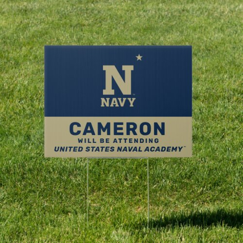 Naval Academy Future Graduate Sign