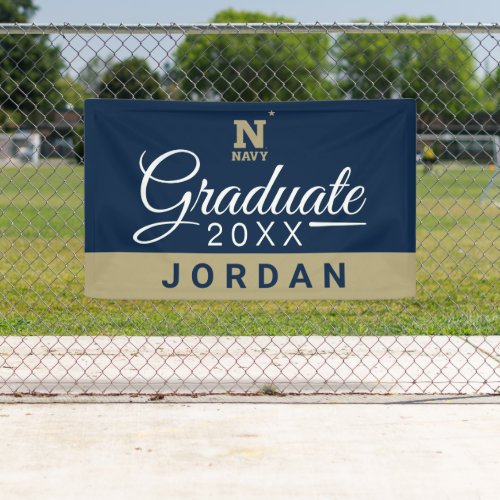 Naval Academy Graduate Banner