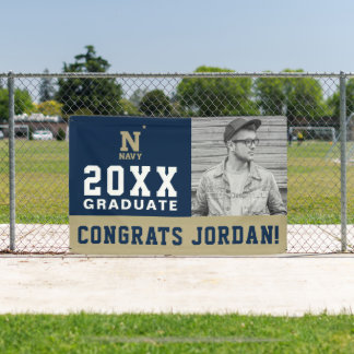 Naval Academy Graduate Banner