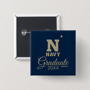 Naval Academy Graduate Button
