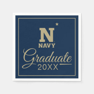 Naval Academy Graduate Napkins