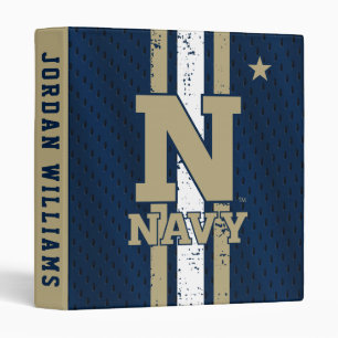 Naval Academy Jersey 3 Ring Binder