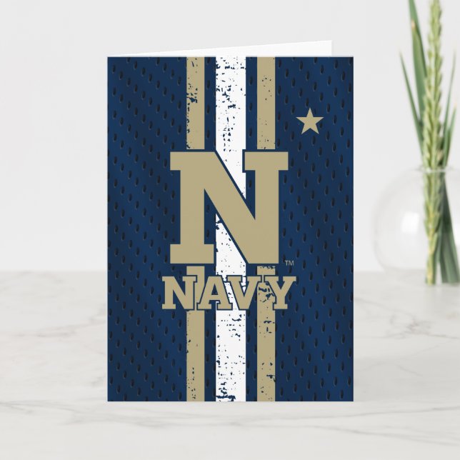 Naval Academy Jersey Card (Front)