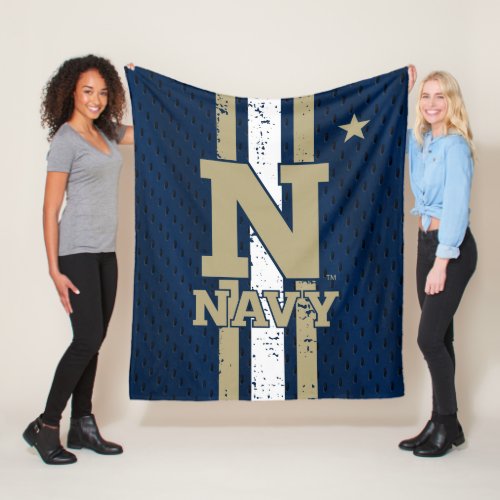 Naval Academy Jersey Fleece Blanket