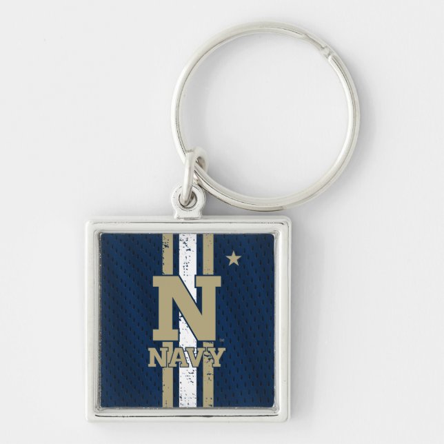 Naval Academy Jersey Keychain (Front)
