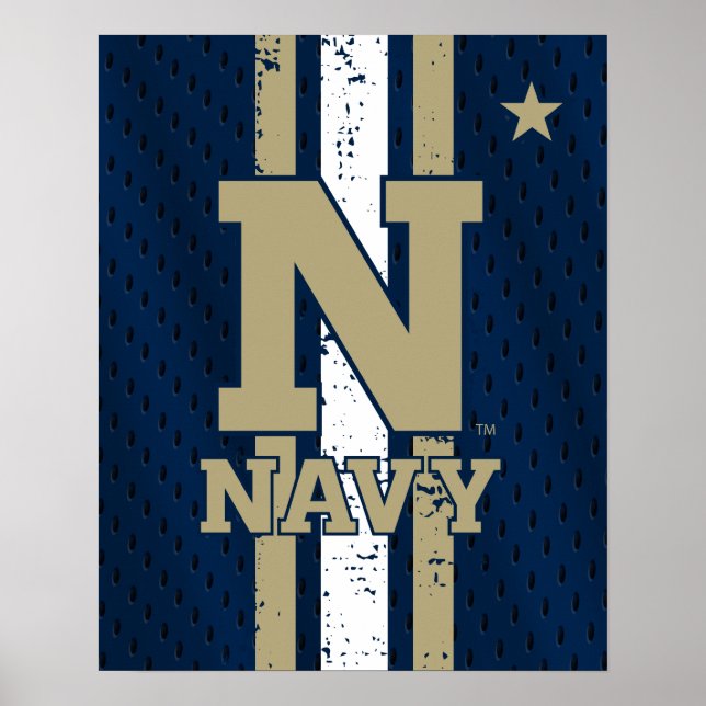 Naval Academy Jersey Poster (Front)