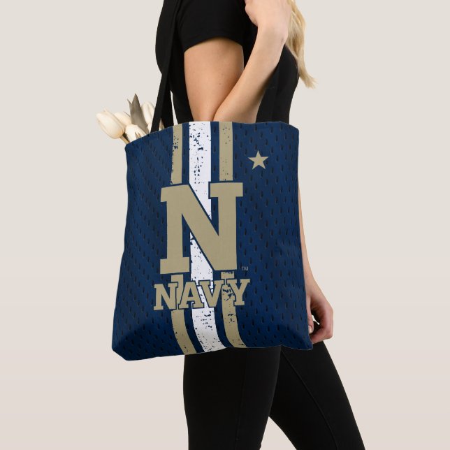 Naval Academy Jersey Tote Bag (Close Up)