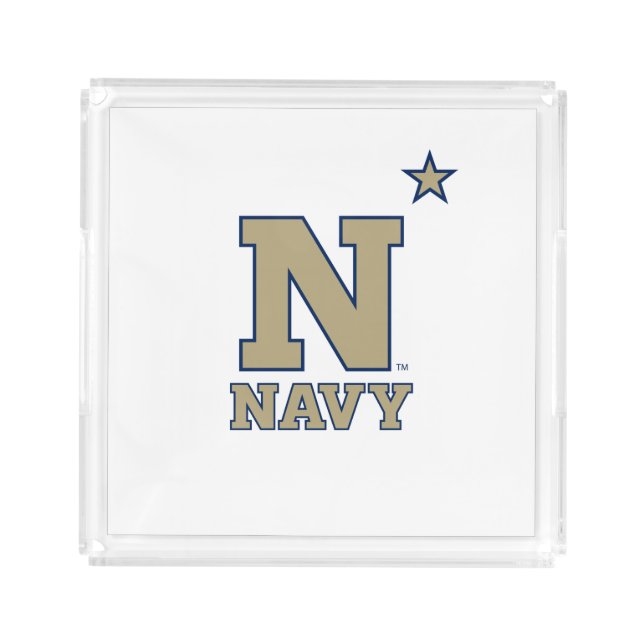 Naval Academy Logo Acrylic Tray (Front)