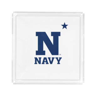 Naval Academy Logo Acrylic Tray
