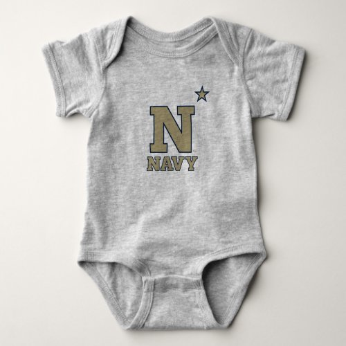 Naval Academy Logo Baby Bodysuit