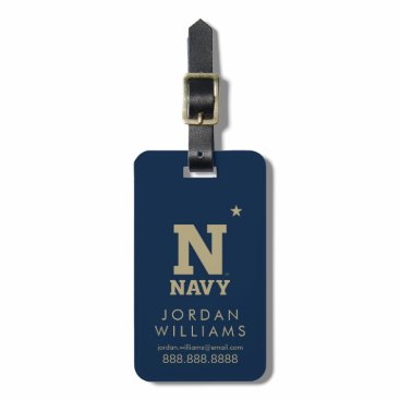 Naval Academy Logo Bag Tag Naval Academy Logo Bag Tag