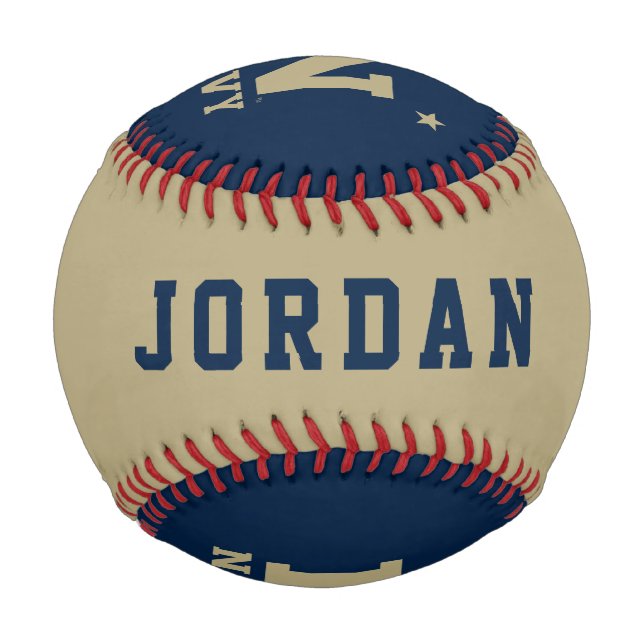 Naval Academy Logo Baseball (Back)