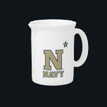 Naval Academy Logo Beverage Pitcher<br><div class="desc">Check out these United States Naval Academy designs! Show off your Midshipmen pride with these new University products. These make the perfect gifts for the Naval Academy student, alumni, family, friend or fan in your life. All of these Zazzle products are customizable with your name, class year, or club. Go...</div>