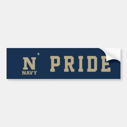 Naval Academy Logo Bumper Sticker