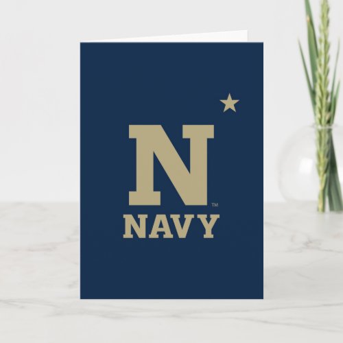 Naval Academy Logo Card