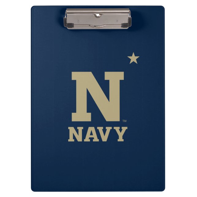 Naval Academy Logo Clipboard (Front)