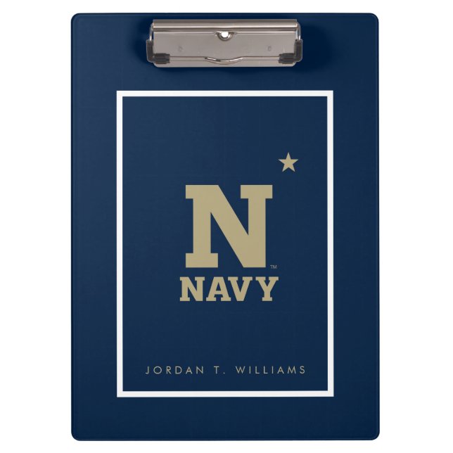Naval Academy Logo Clipboard (Front)