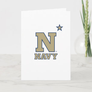 Naval Academy Logo Congratulations Grad Card