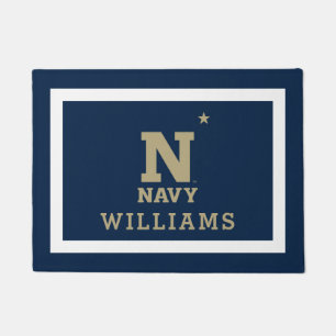 Naval Academy Logo Doormat
