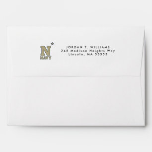 Naval Academy Logo Envelope