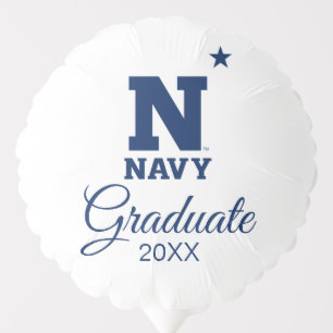 Naval Academy Logo Graduation Balloon