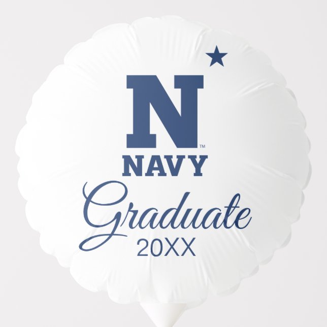 Naval Academy Logo | Graduation Balloon (Front)