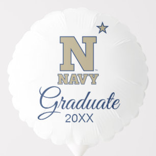 Naval Academy Logo Graduation Balloon