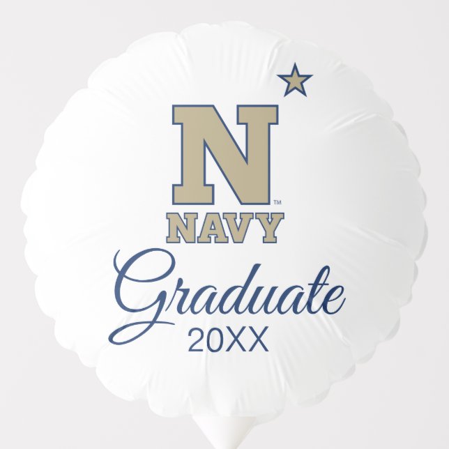 Naval Academy Logo | Graduation Balloon (Front)