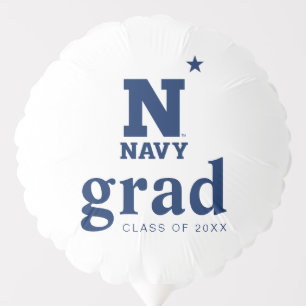 Naval Academy Logo Graduation Balloon