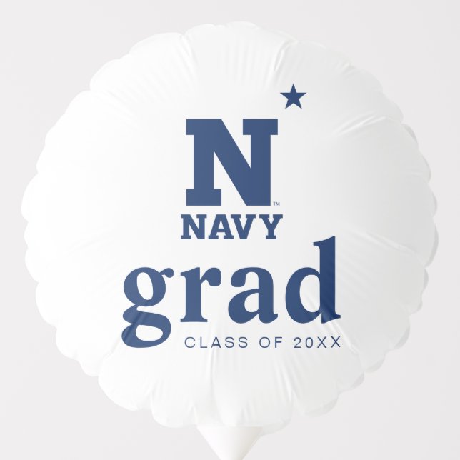 Naval Academy Logo | Graduation Balloon (Front)