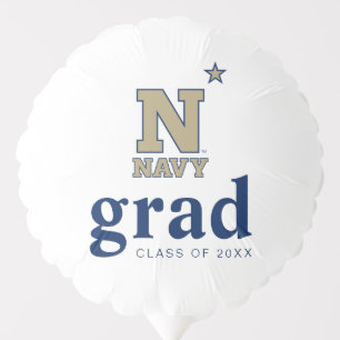 Naval Academy Logo Graduation Balloon