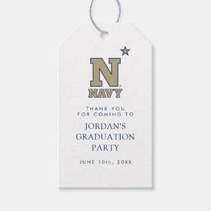 Naval Academy Logo Graduation Gift Tags
