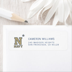Naval Academy Logo   Graduation Label