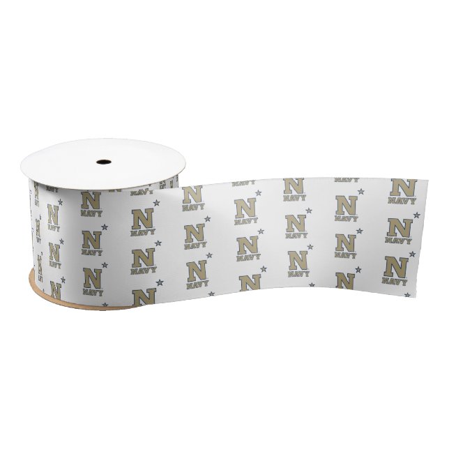 Naval Academy Logo | Graduation Satin Ribbon (Spool)