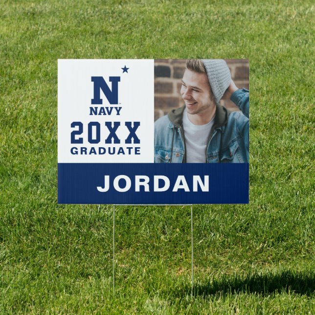 Naval Academy Logo | Graduation Sign (Insitu)