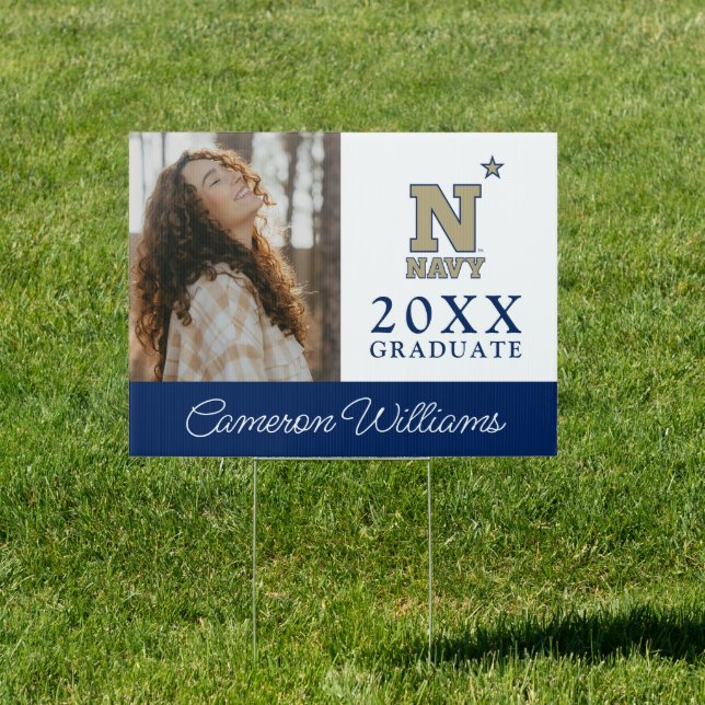 Naval Academy Logo | Graduation Sign (Insitu)