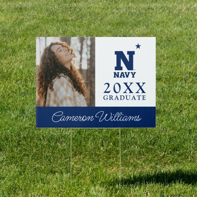 Naval Academy Logo | Graduation Sign (Insitu)