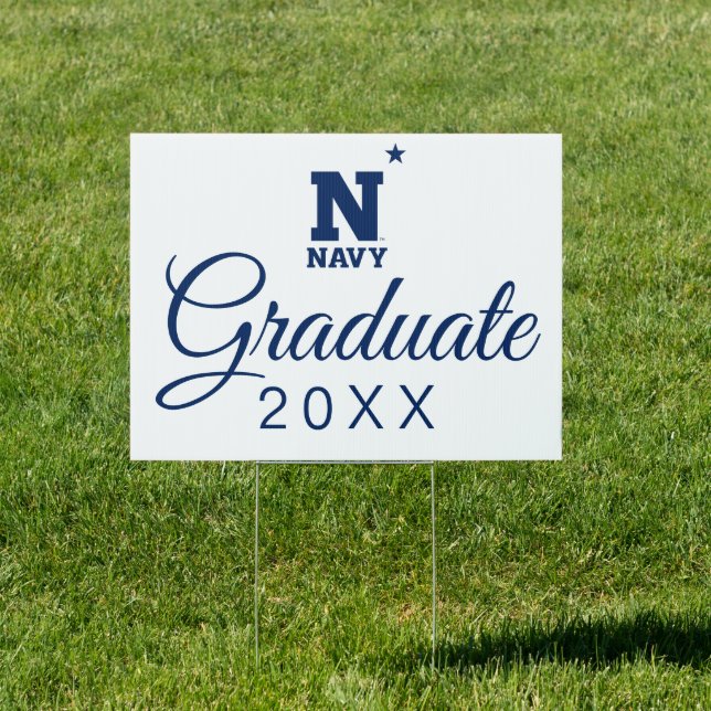 Naval Academy Logo | Graduation Sign (Insitu)