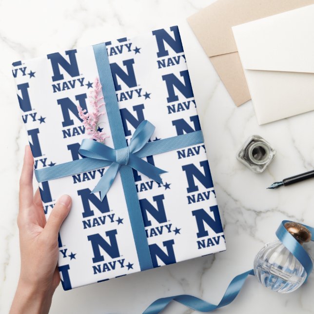 Naval Academy Logo | Graduation Wrapping Paper (Gifting)