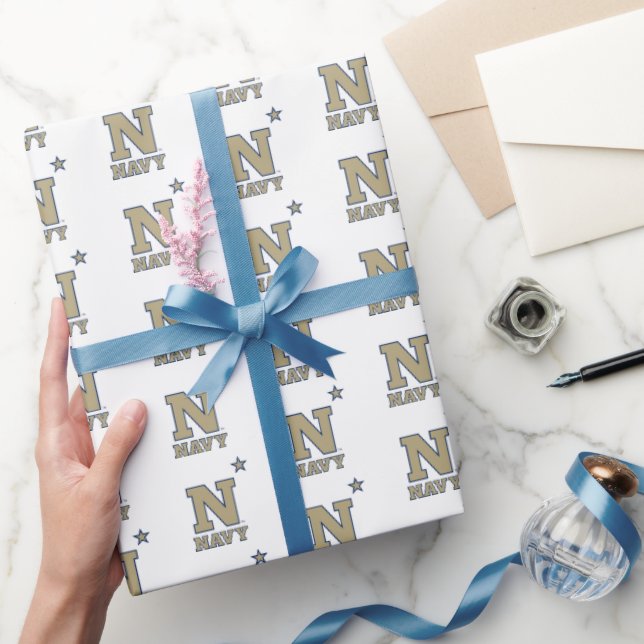 Naval Academy Logo | Graduation Wrapping Paper (Gifting)
