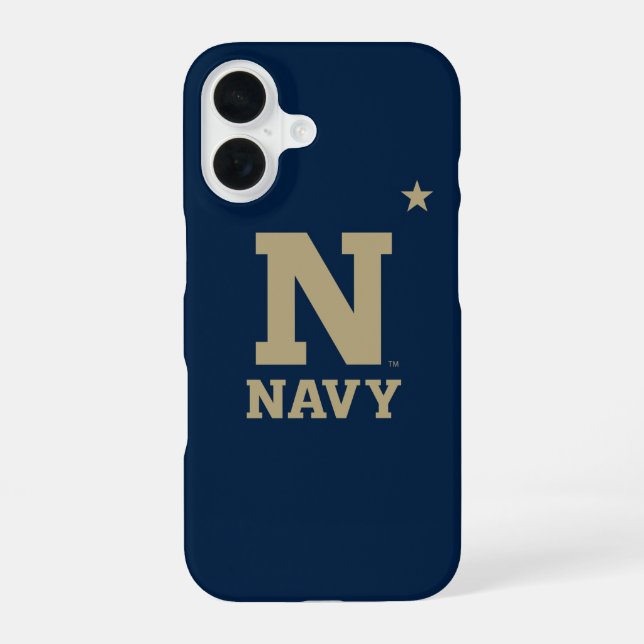Naval Academy Logo Iphone Case (Back)