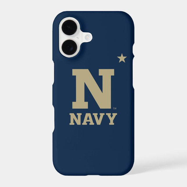 Naval Academy Logo Iphone Case (Back)